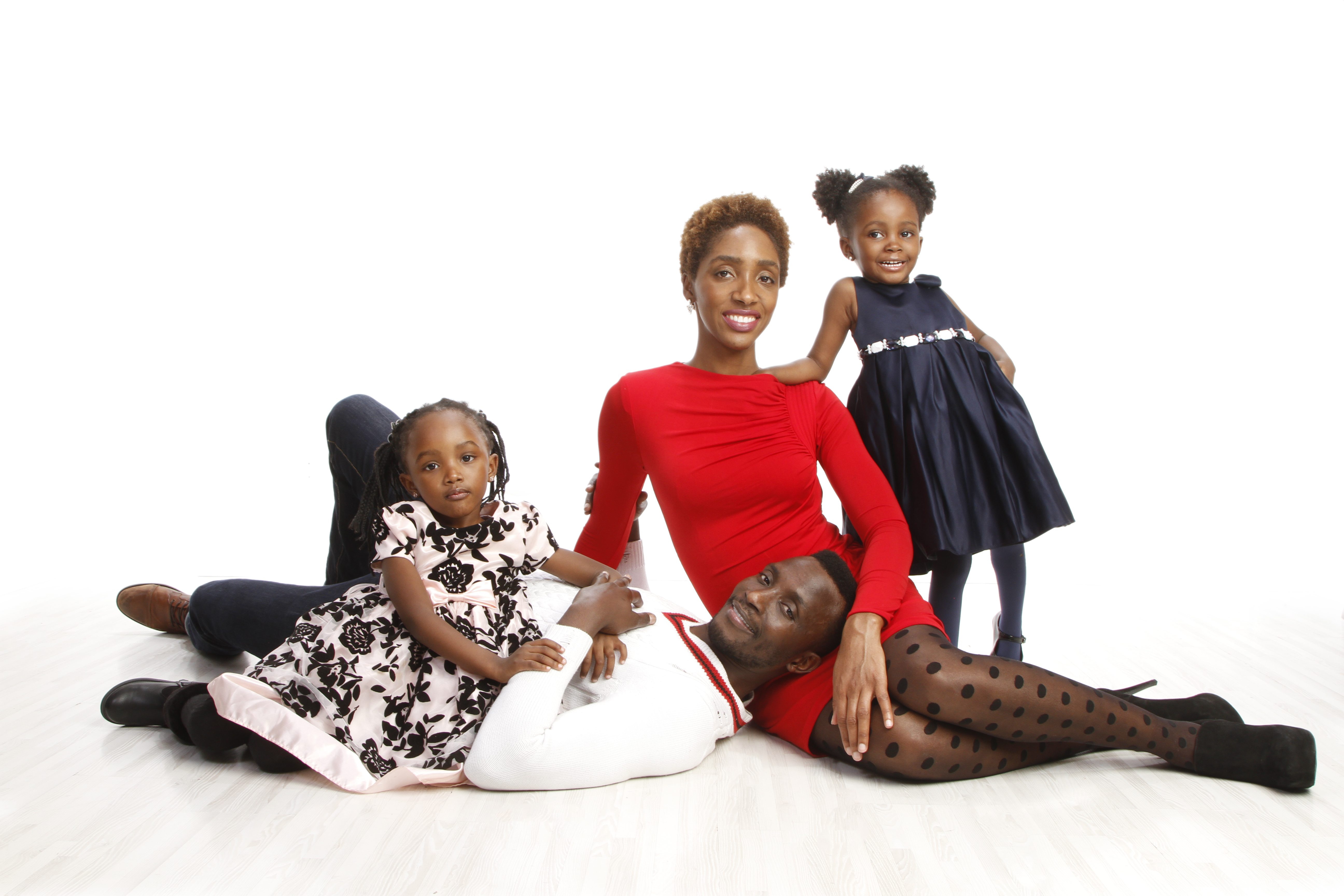 Studio Christmas portrait sample 3